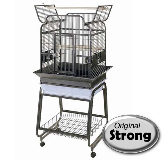 Strong Villa Gaia - Papegaaienkooi - 50.00 cm - Grijs - 41.00 cm - 54.00 cm Strong Villa Gaia - Papegaaienkooi - 50.00 cm - Grijs - 41.00 cm - 54.00 cm