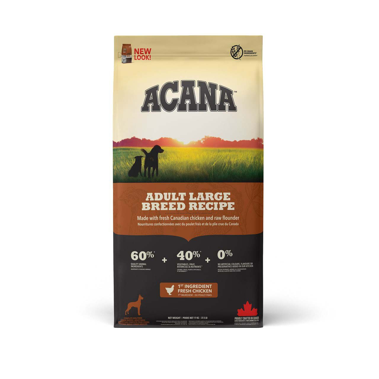 Acana Dog recipe Adult Large - Hondenvoer - 17 - gevogelte