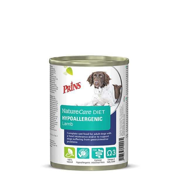 Prins Dieet NatureCare Hypoallergenic Lamb - Hondenvoer veterinair Prins Dieet NatureCare Hypoallergenic Lamb - Hondenvoer veterinair