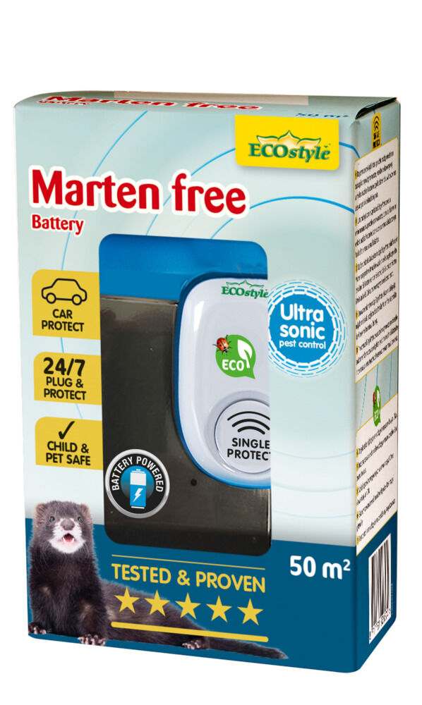 ECOstyle Marten free 50 m² batterij - Tegen marters ECOstyle Marten free 50 m² batterij - Tegen marters