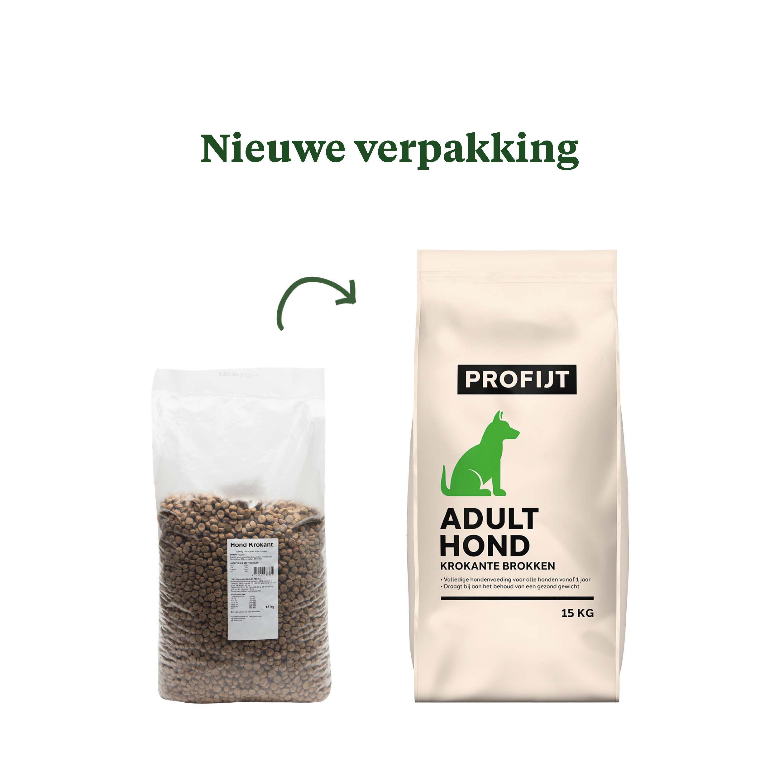 Profijt Adult Krokante brokken - Hondenvoer - 15.00 - Onbekend