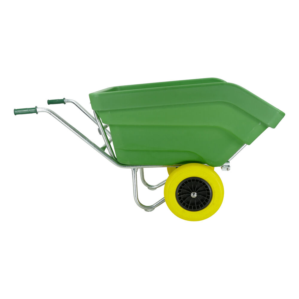 Altrad Fort Farm & stable 300/2 kiep flex pro wiel - Kruiwagen - 300kg - Groen