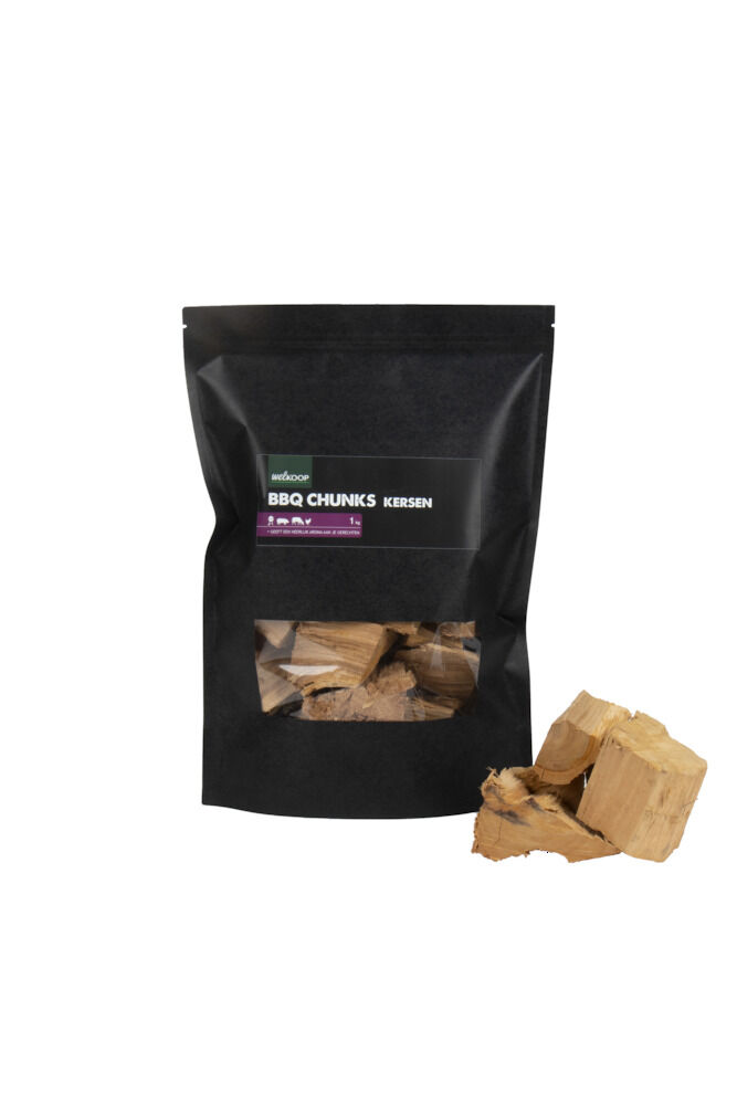 Welkoop Chunks Kers - Rookhout Welkoop Chunks Kers - Rookhout