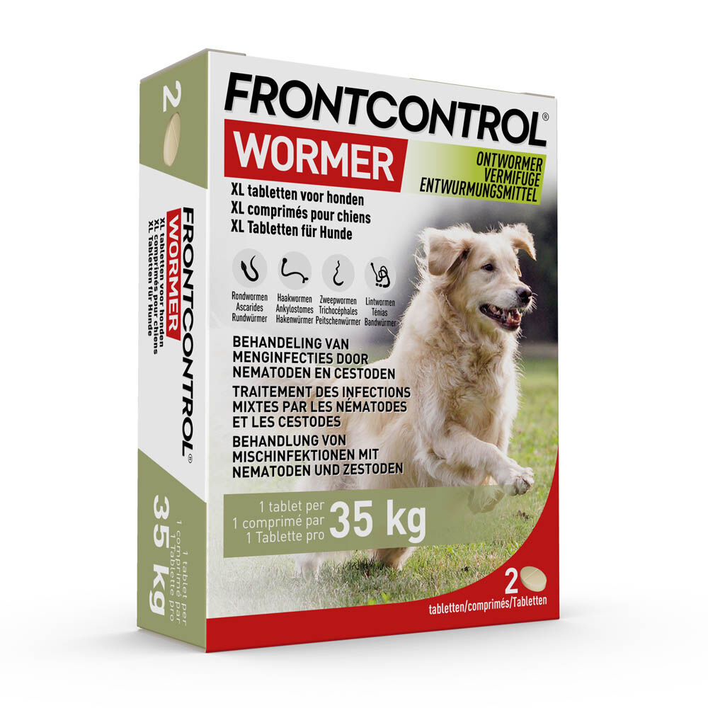 Frontcontrol Wormer Hond - Ontwormingsmiddel