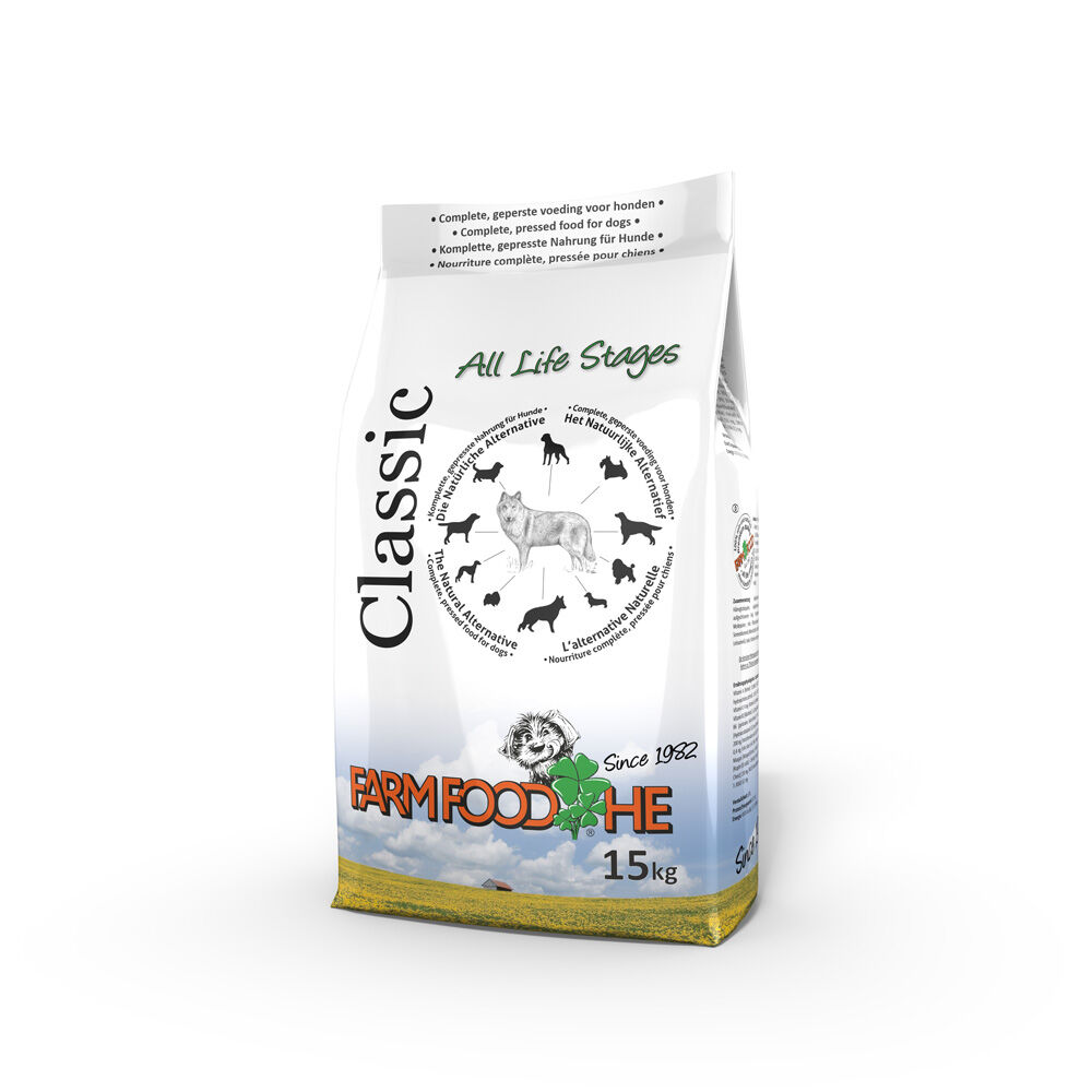 Farm Food HE Classic Standaard - Hondenvoer - 15 - rund Farm Food HE Classic Standaard - Hondenvoer - 15 - rund