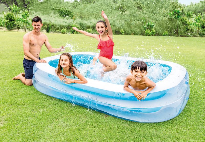 Intex Familiebad - Zwembaden - Blauw - 56x175x262 cm