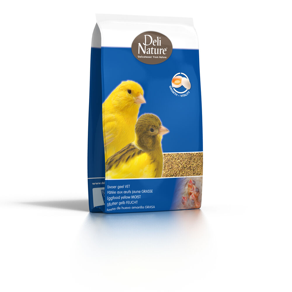 Deli Nature Eivoer vet geel - Vogelvoer Deli Nature Eivoer vet geel - Vogelvoer