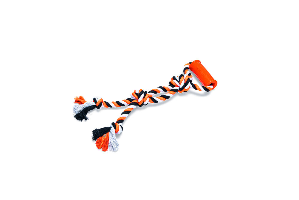 Beeztees Touwtrekker Moy - 4 knopen - Hondenspeelgoed