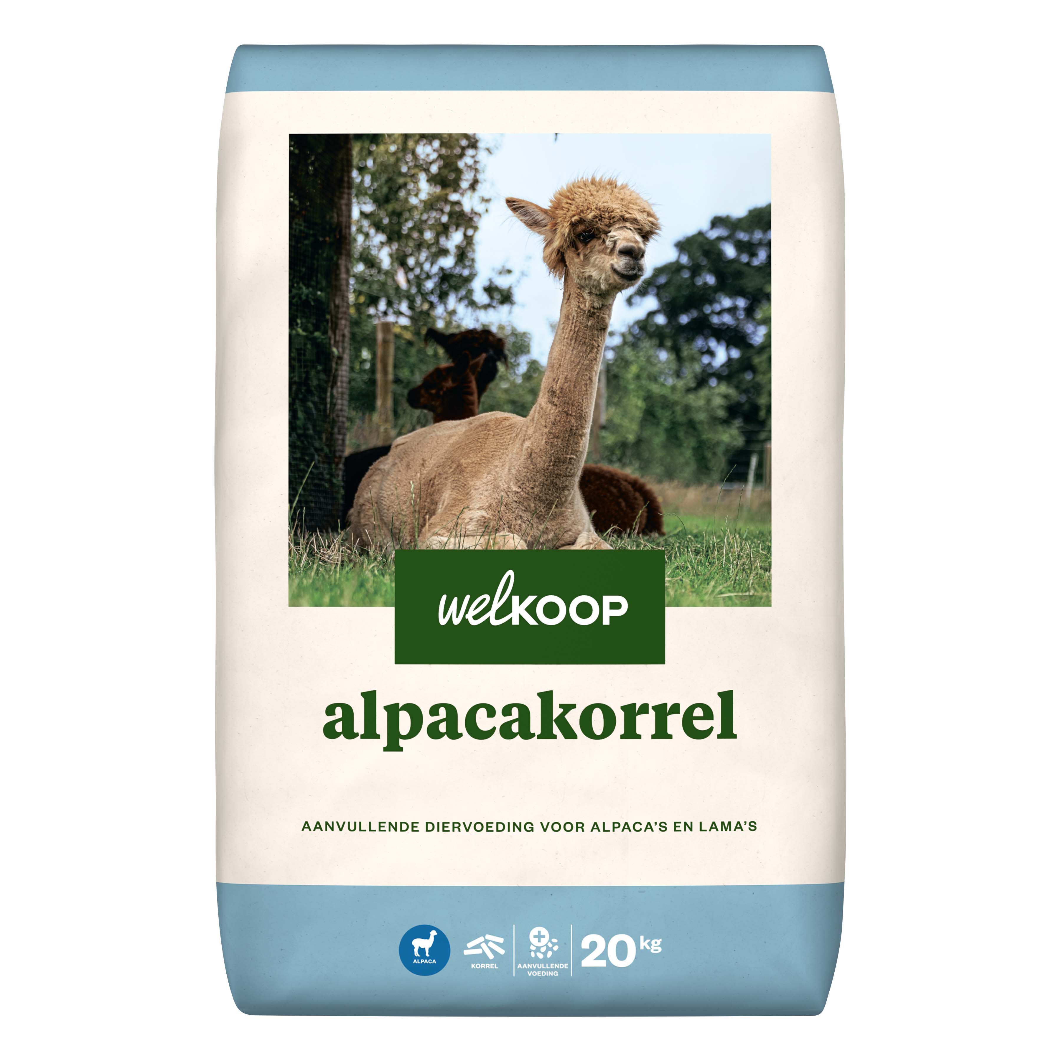 Welkoop Alpacakorrel - Alpacavoer Welkoop Alpacakorrel - Alpacavoer