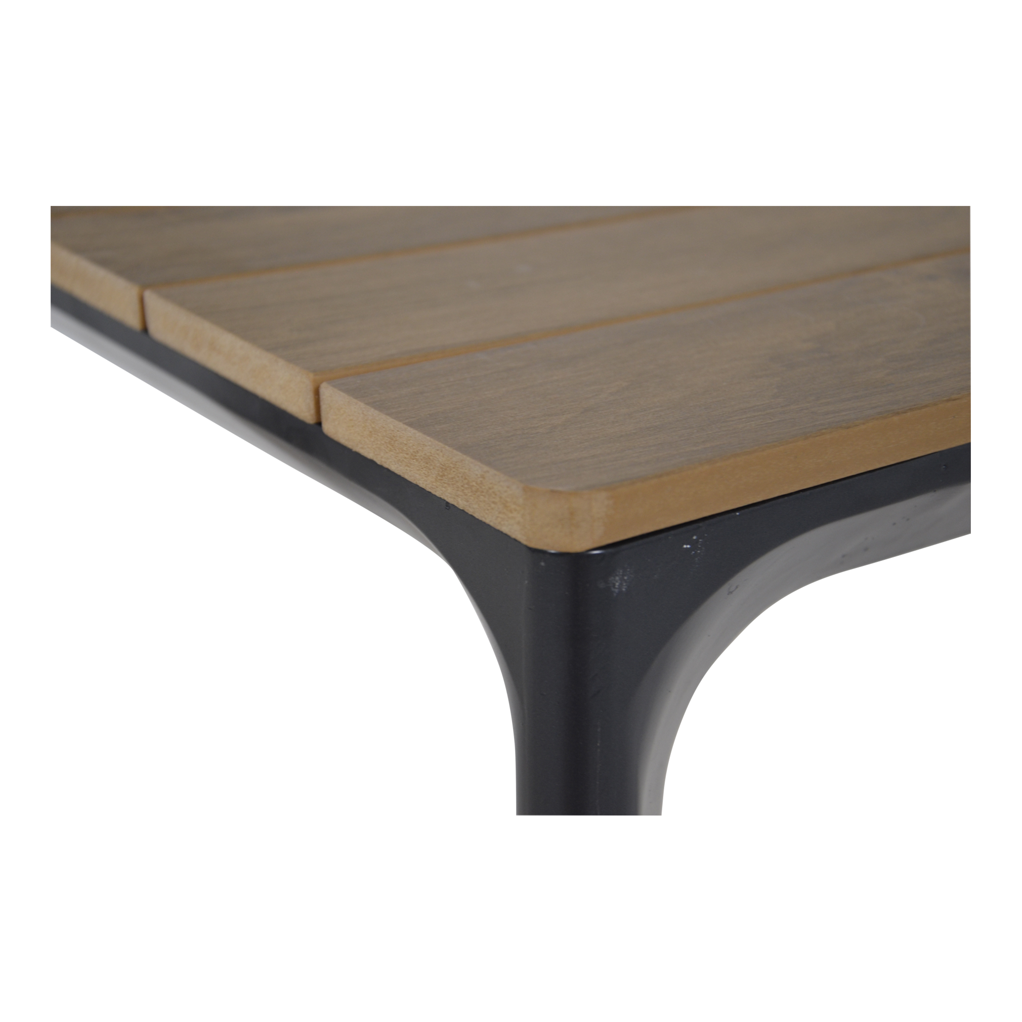 Lesli Living Arezzo - Tuintafel - Teaklook - 1x90x160 cm