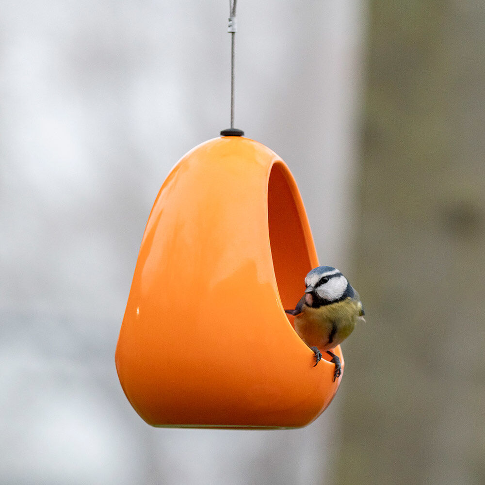 CJ Wildbird Foods Fiesta Drinker - Waterschaal - Oranje - 15x11.5x11.5 cm