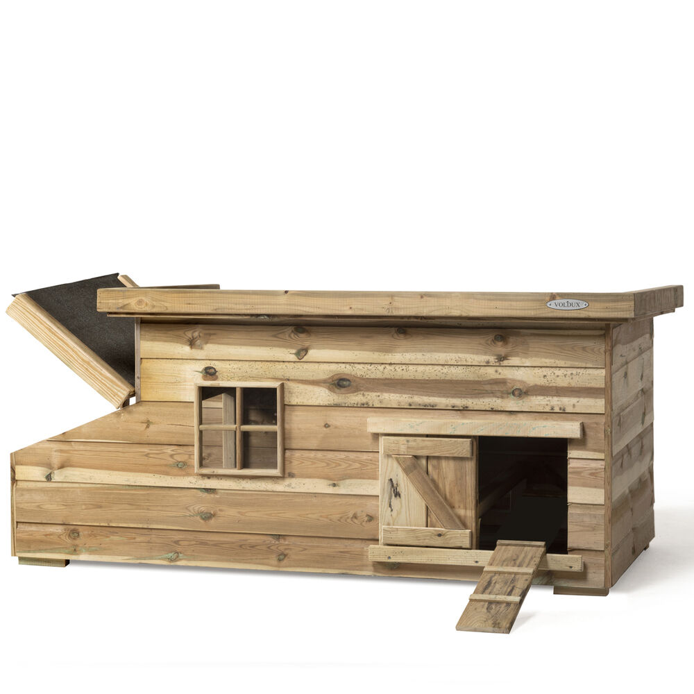 Voldux Fenne - Kippenhok - 80.00 cm - Naturel - 190.00 cm - 88.00 cm