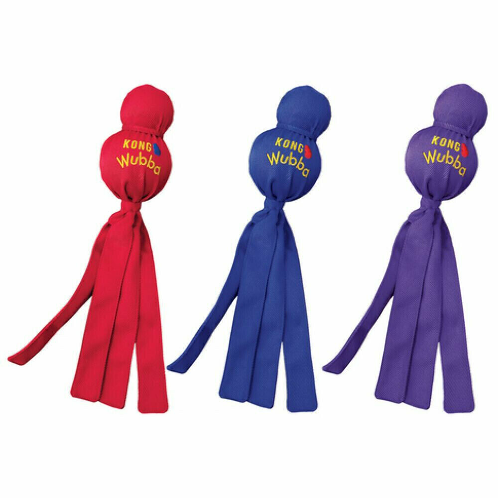 Kong Wubba - Apporteren - Hondenspeelgoed - assorti - 1x6.5x1 cm - S Kong Wubba - Apporteren - Hondenspeelgoed - assorti - 1x6.5x1 cm - S
