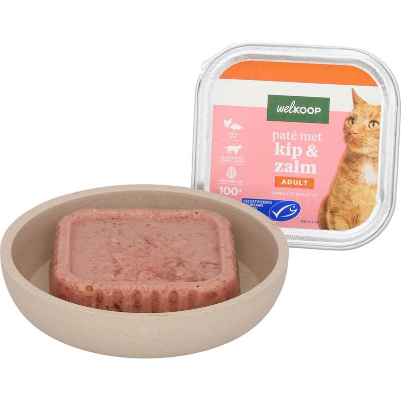 Welkoop Pate - Kattenvoer - 100 - zalm