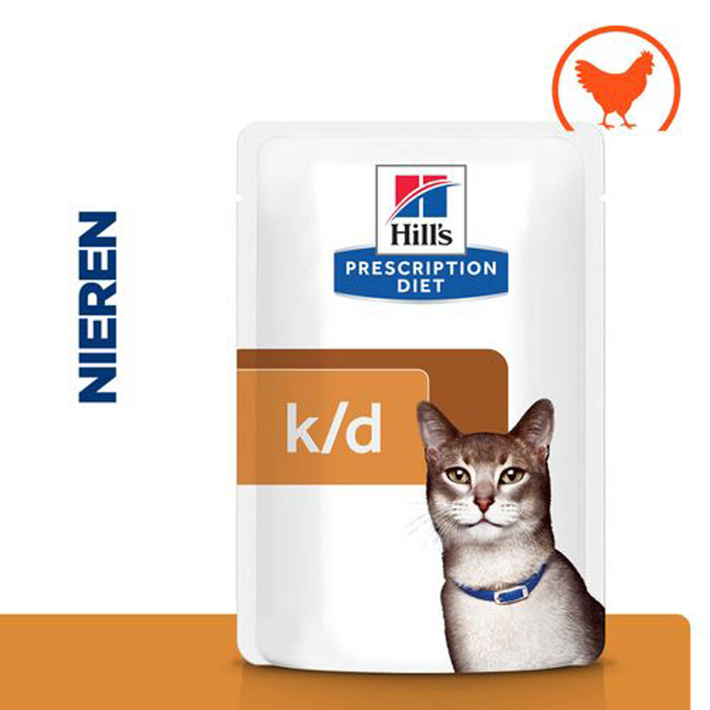 Hill's Prescription Diet Kidney Care k/d - Kattenvoer - Kip - 1,02 kg