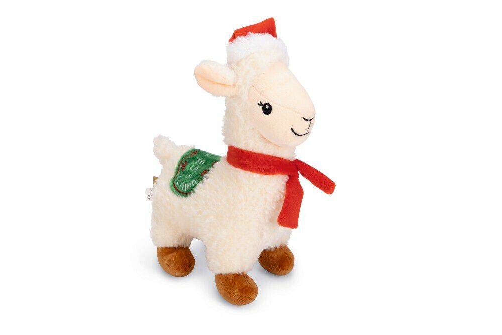 Beeztees Pluche Kerst  Lama Knuffel - Hondenspeelgoed Beeztees Pluche Kerst  Lama Knuffel - Hondenspeelgoed