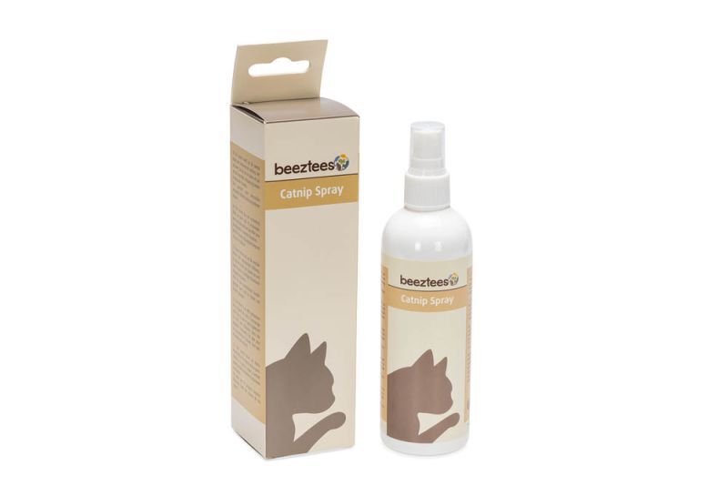 Beeztees Catnip Spray - Kattenspeeltje - 17.00 cm - Transparant - 4.60 cm - 4.60 cm