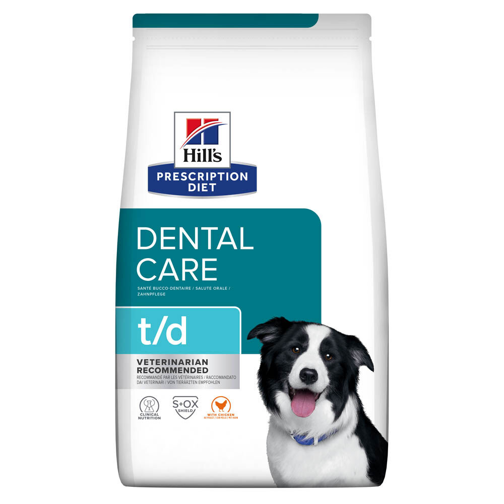 Hill's Prescription Diet Dental Care t/d - Hondenvoer - Kip - 10 kg
