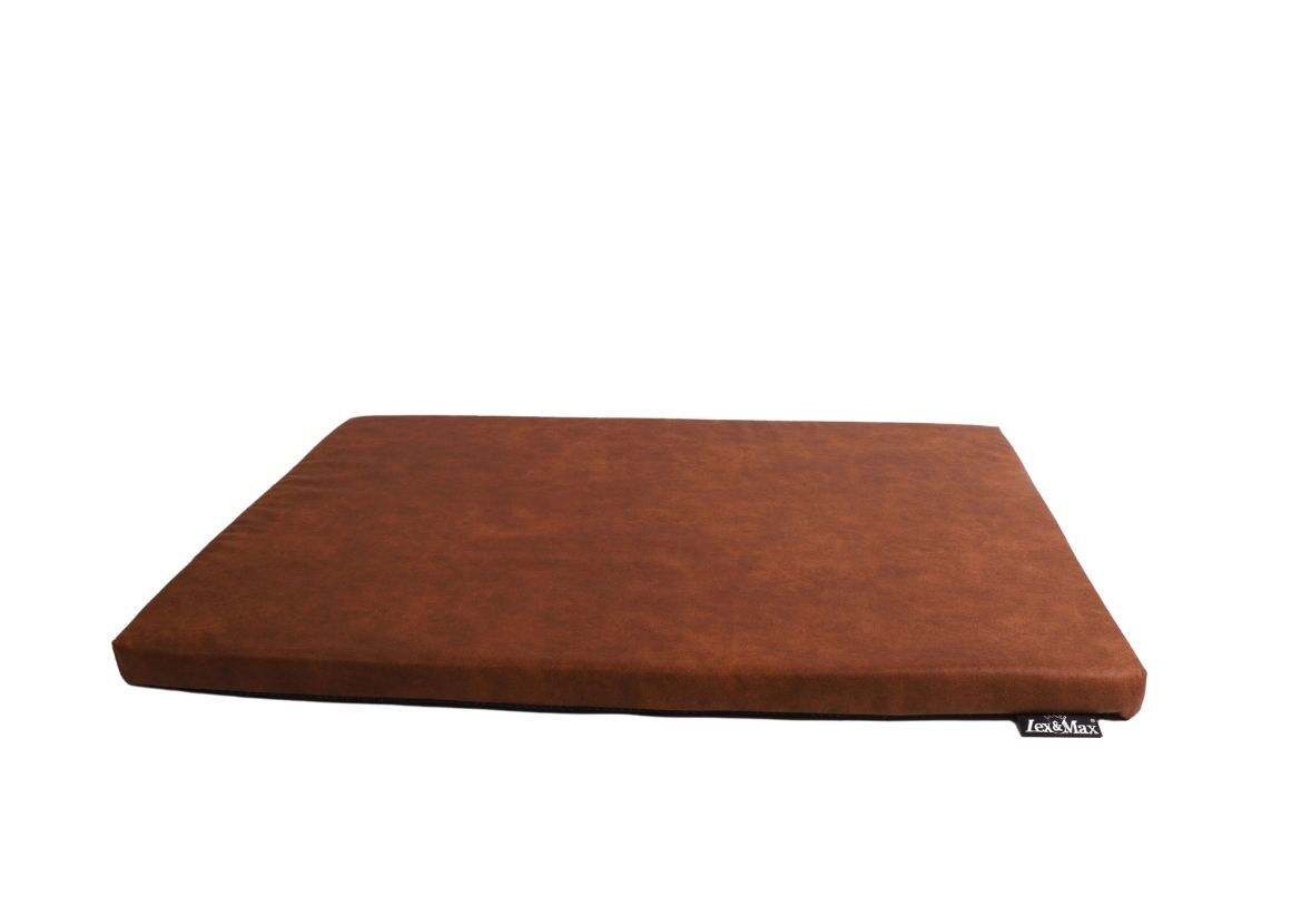 Lex & Max Alaska - Benchkussen - Cognac - 42x59x5 cm - XS Lex & Max Alaska - Benchkussen - Cognac - 42x59x5 cm - XS