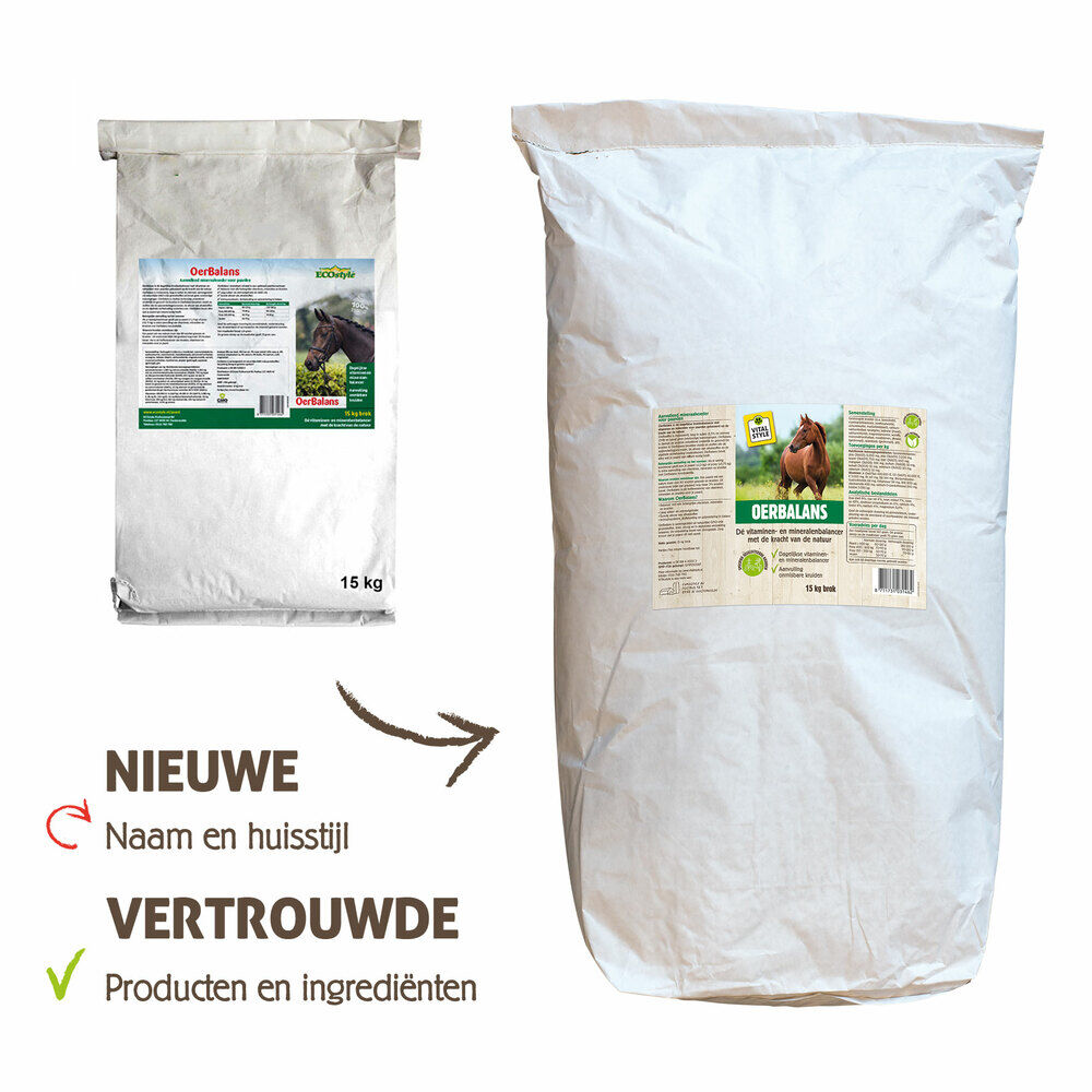 VITALstyle Oerbalans Brok - Paardenvoer - 15.00 - Zak
