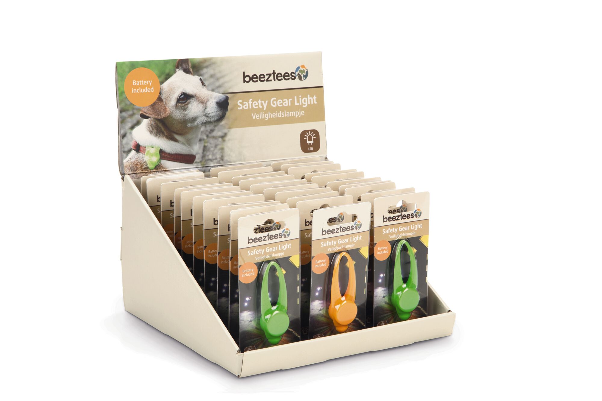 Beeztees - Veiligheidslampje - Hond - 1 stuk Beeztees - Veiligheidslampje - Hond - 1 stuk