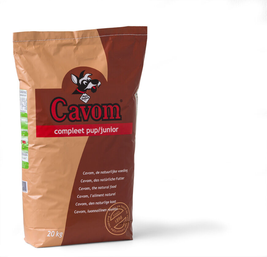 Cavom Compleet pup/junior - Hondenvoer - 20.00 - rund