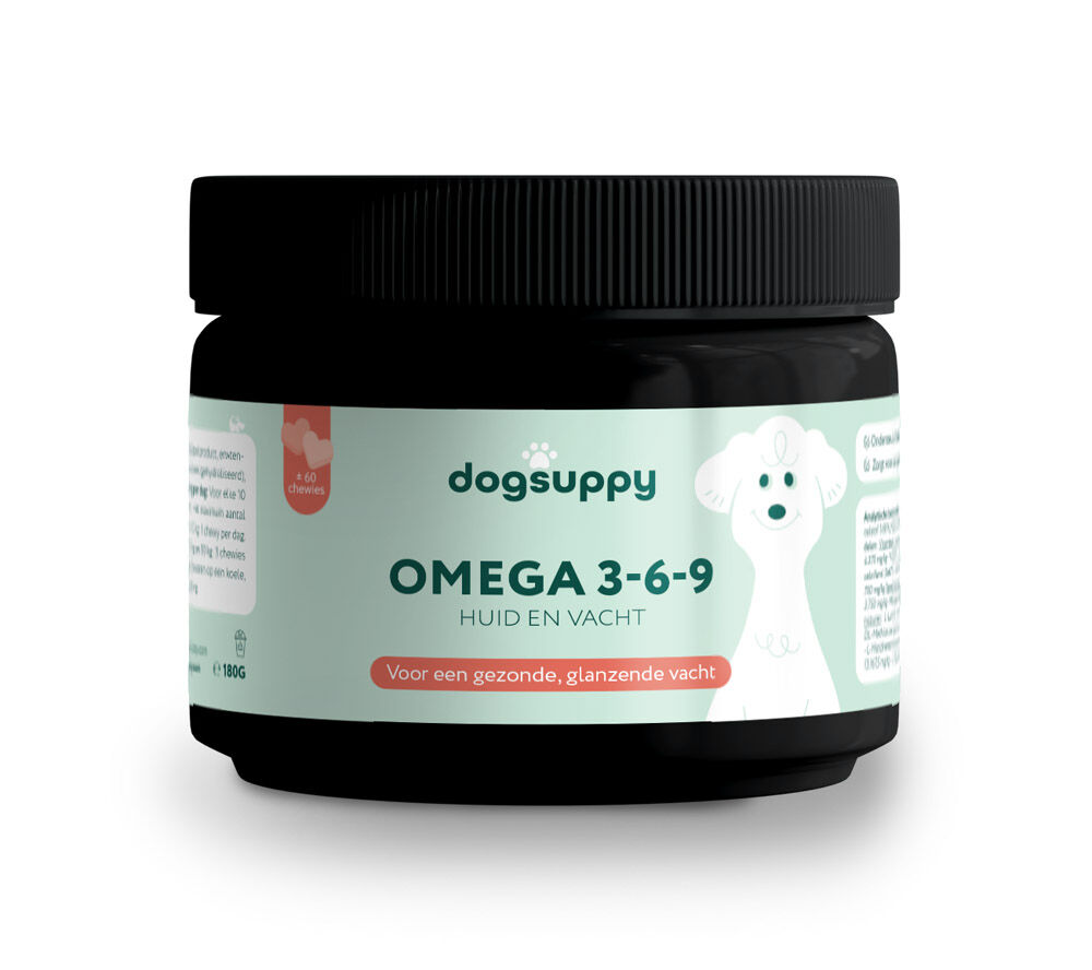 Dogsuppy Omega 3-6-9 - Huid en Vacht Dogsuppy Omega 3-6-9 - Huid en Vacht