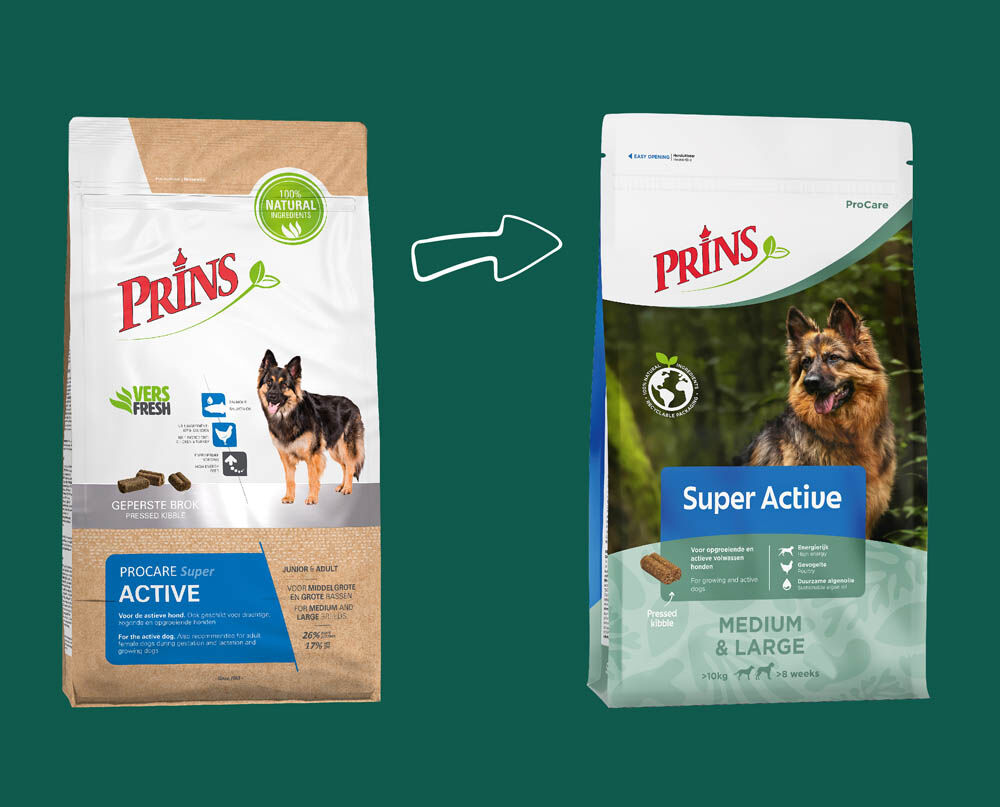 Prins ProCare Super Active Medium & Large - Hondenvoer - 12.00 - gevogelte
