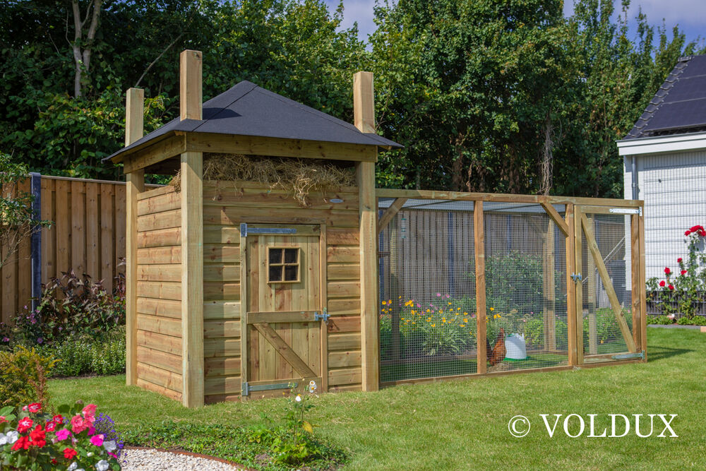 Voldux Hooiberg Loes XL - Kippenhok - Naturel