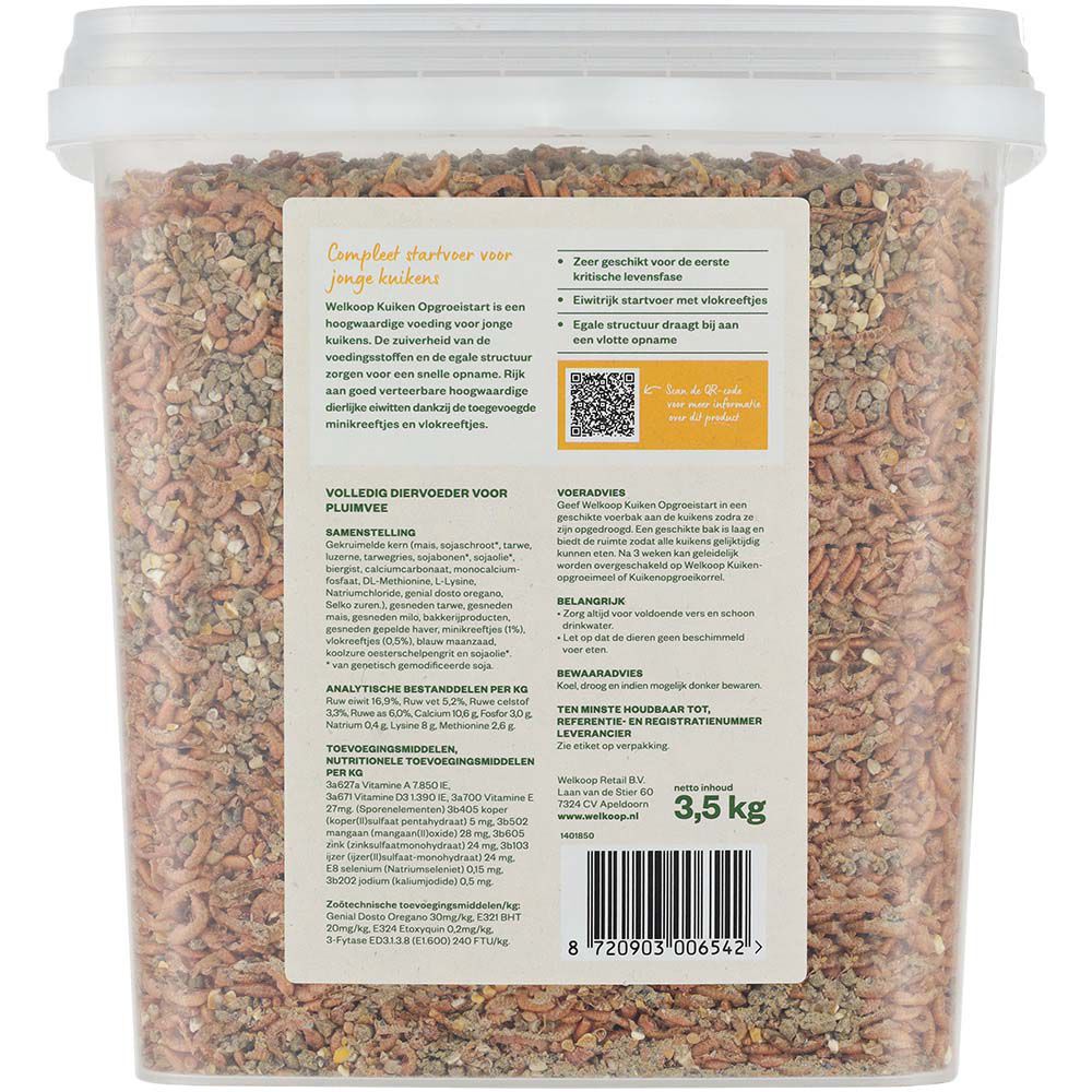 Welkoop Opgroeistart - Kuikenvoer - 3.5