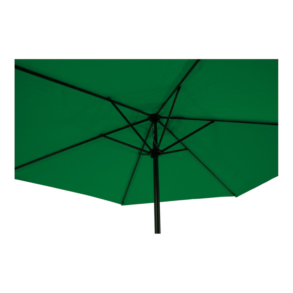 Lesli Living Gemini Stokparasol - Parasol - Donker groen - 300 cm