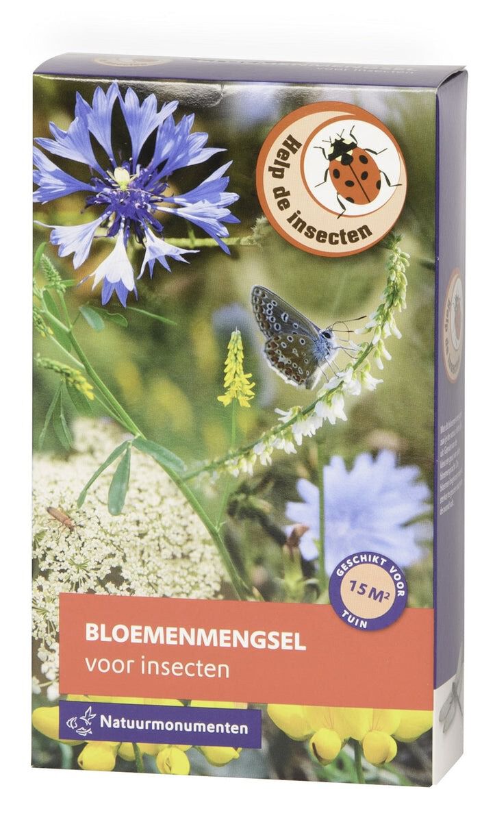 Natuurmonumenten Bloemenmengsel voor insecten - Bloemzaden Natuurmonumenten Bloemenmengsel voor insecten - Bloemzaden