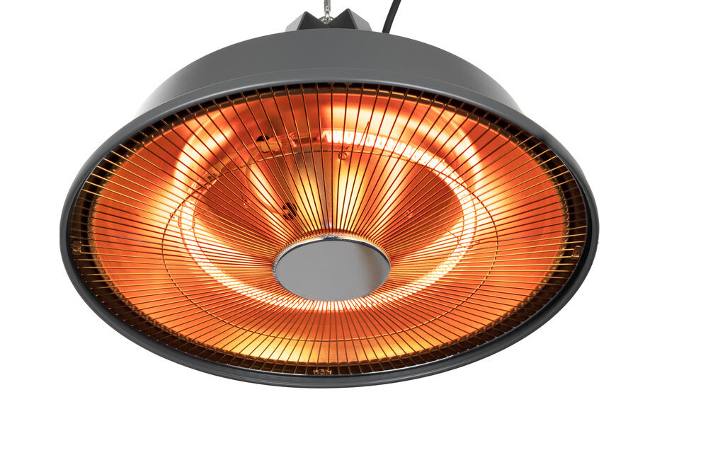 Eurom Sail 1500 GR - Hangende terrasverwarmer - Grijs - 1500 W