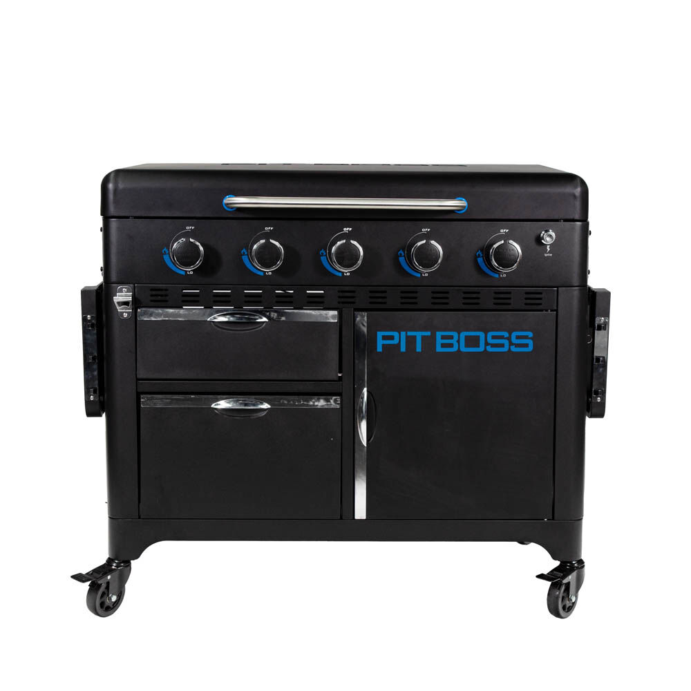 Pit Boss Plancha 5 - Gasbarbecue - 4174 cm² - 4 Branders - 1 zijbrander