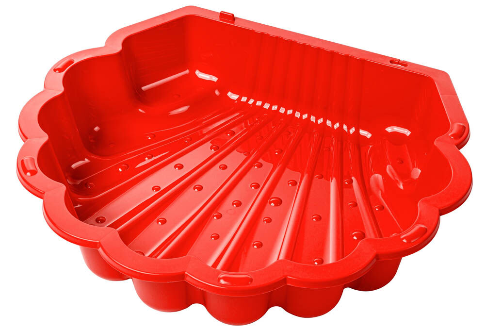 Swing King Schelp - Zandbak - 2.2 - Rood - Kunststof