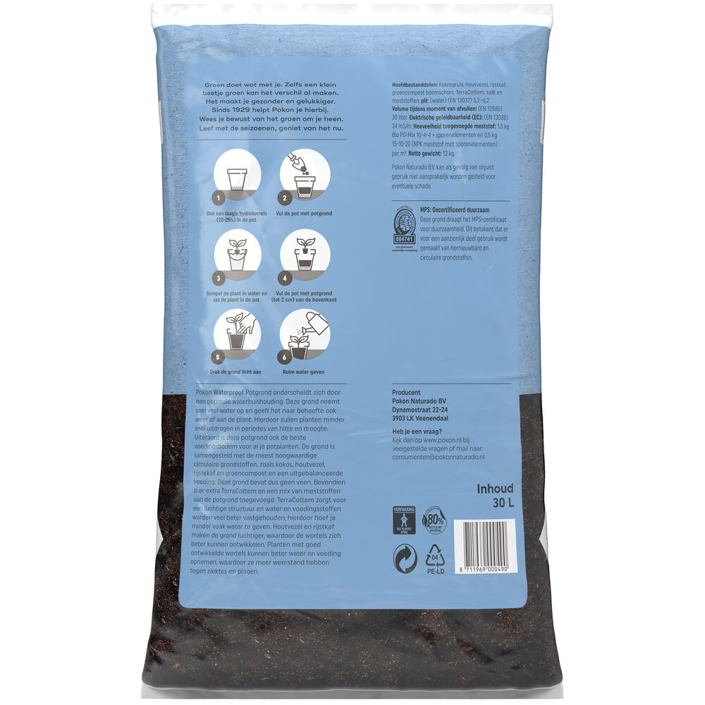 Pokon Waterproof - Potgrond - 30