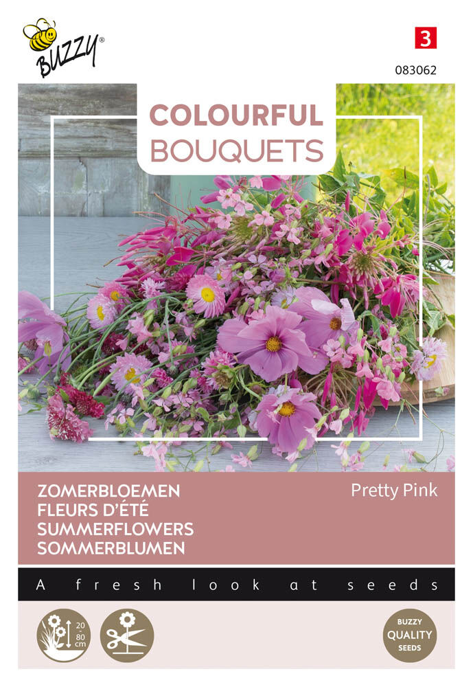 Buzzy Colourful Bouquets Pretty Pink - Bloemzaden Buzzy Colourful Bouquets Pretty Pink - Bloemzaden