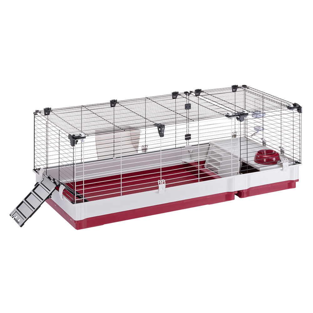 Ferplast Krolik 140   - Konijnenkooi - Rood - 50x60x60 cm