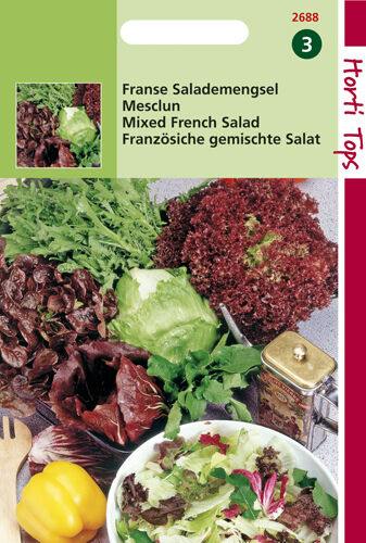 Horti Tops Mesclun Frans salademengsel - Sla