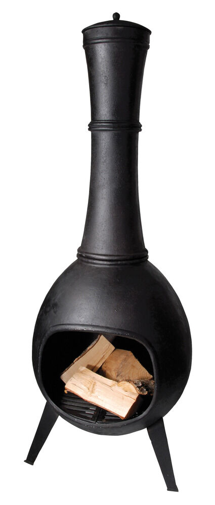 Esschert Fancy Flames Large - Tuinhaard - Rond - Zwart - Gietijzer - S