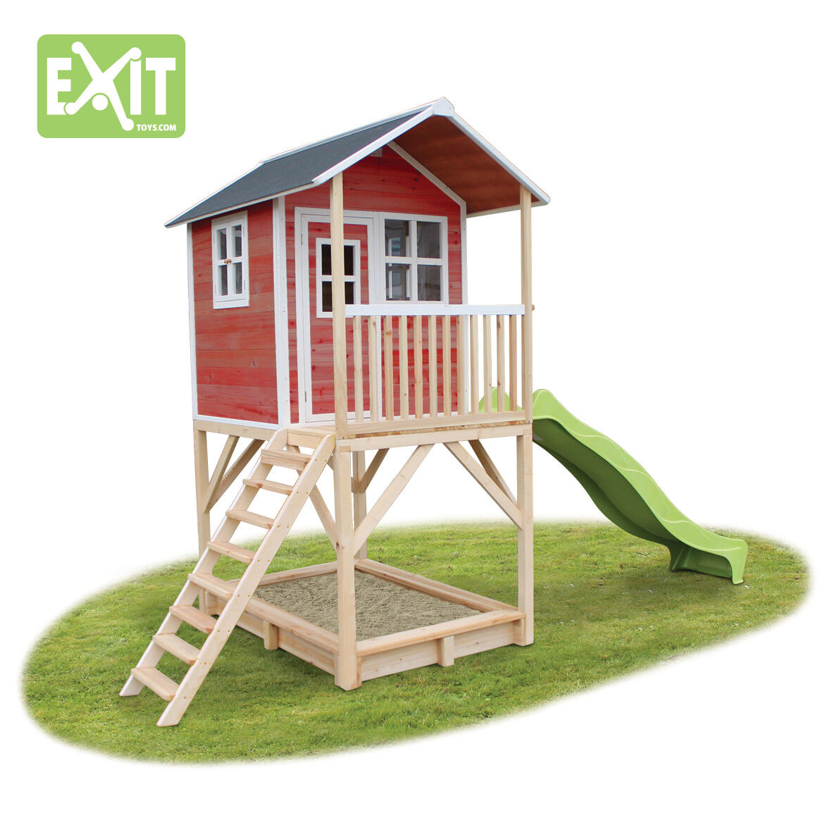 EXIT Loft 700 - Speelhuisje - Rood - Hout
