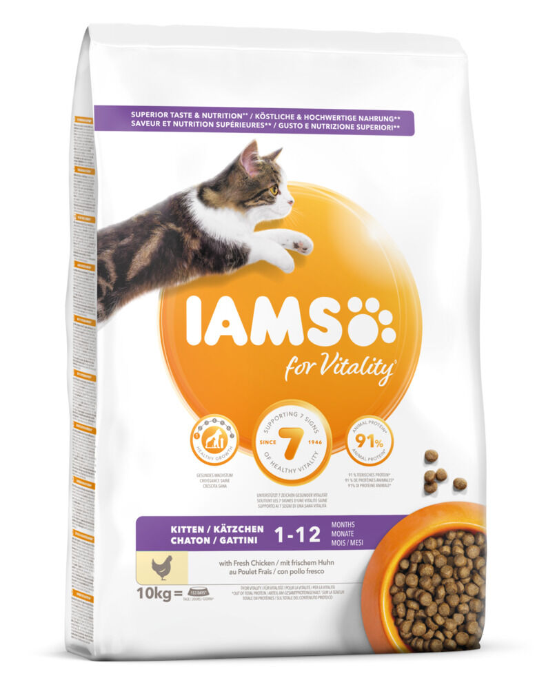 IAMS Kitten & Junior - Kattenvoer IAMS Kitten & Junior - Kattenvoer