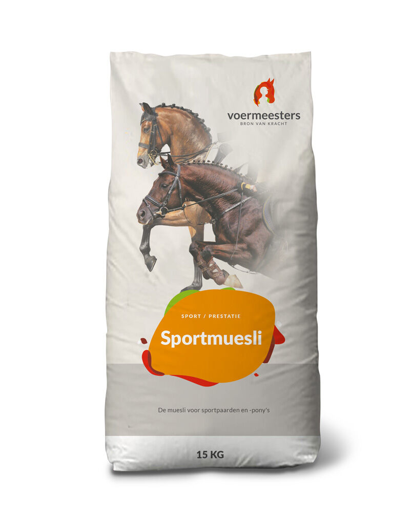 Voermeesters Sportmuesli - Sport/Prestatie - 15 kg - Zak