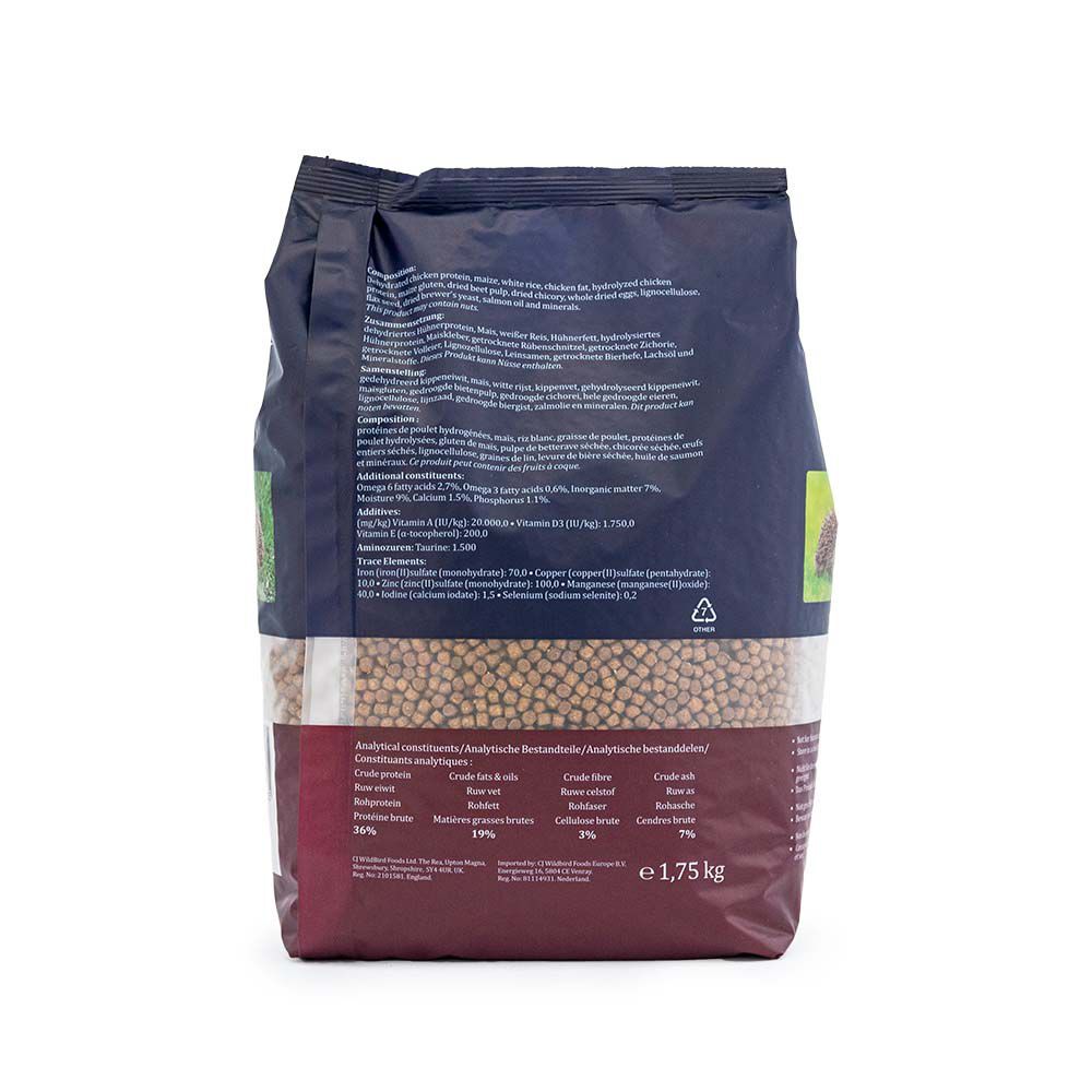 CJ Wildlife Premium - Egelvoer - 30.00 cm - 1.75 - 22.00 cm - 9.00 cm