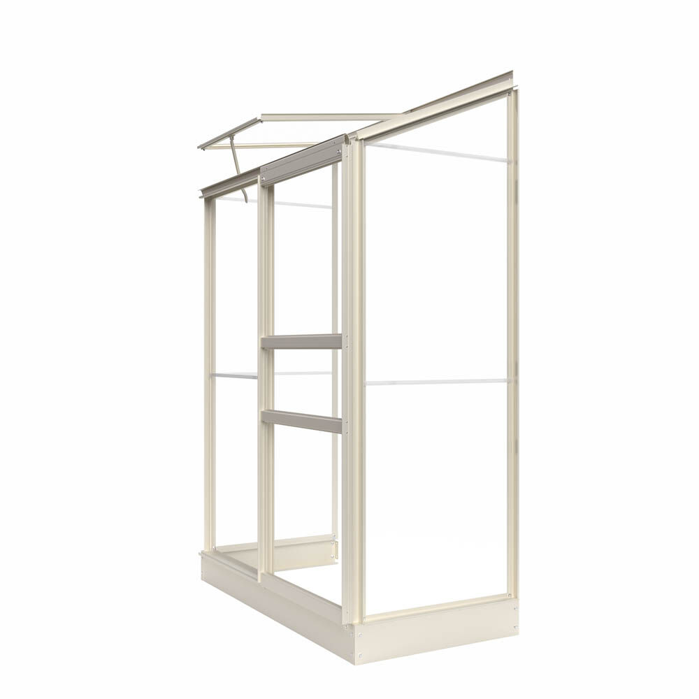 Royal Well Emma I - Muurkas - Wit - 194.00x132.00x132.00 cm - Veiligheidsglas