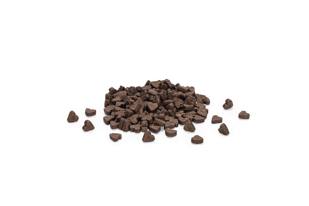 Beeztees Mini Hearts Granen - Kattensnack - 140 - lam