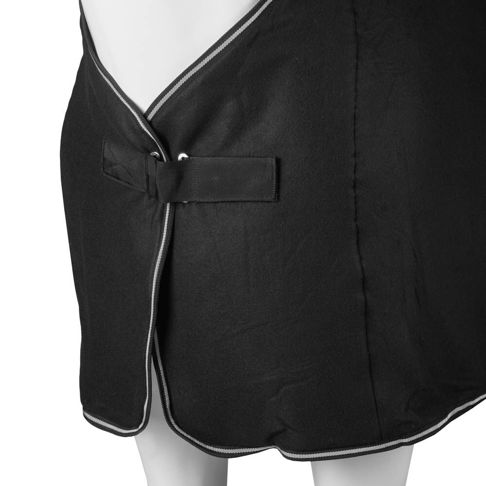 Horka Economy fleece cooler - Zweetdeken - 1.00 cm - Zwart - 1.00 cm - 125/175 - 1.00 cm