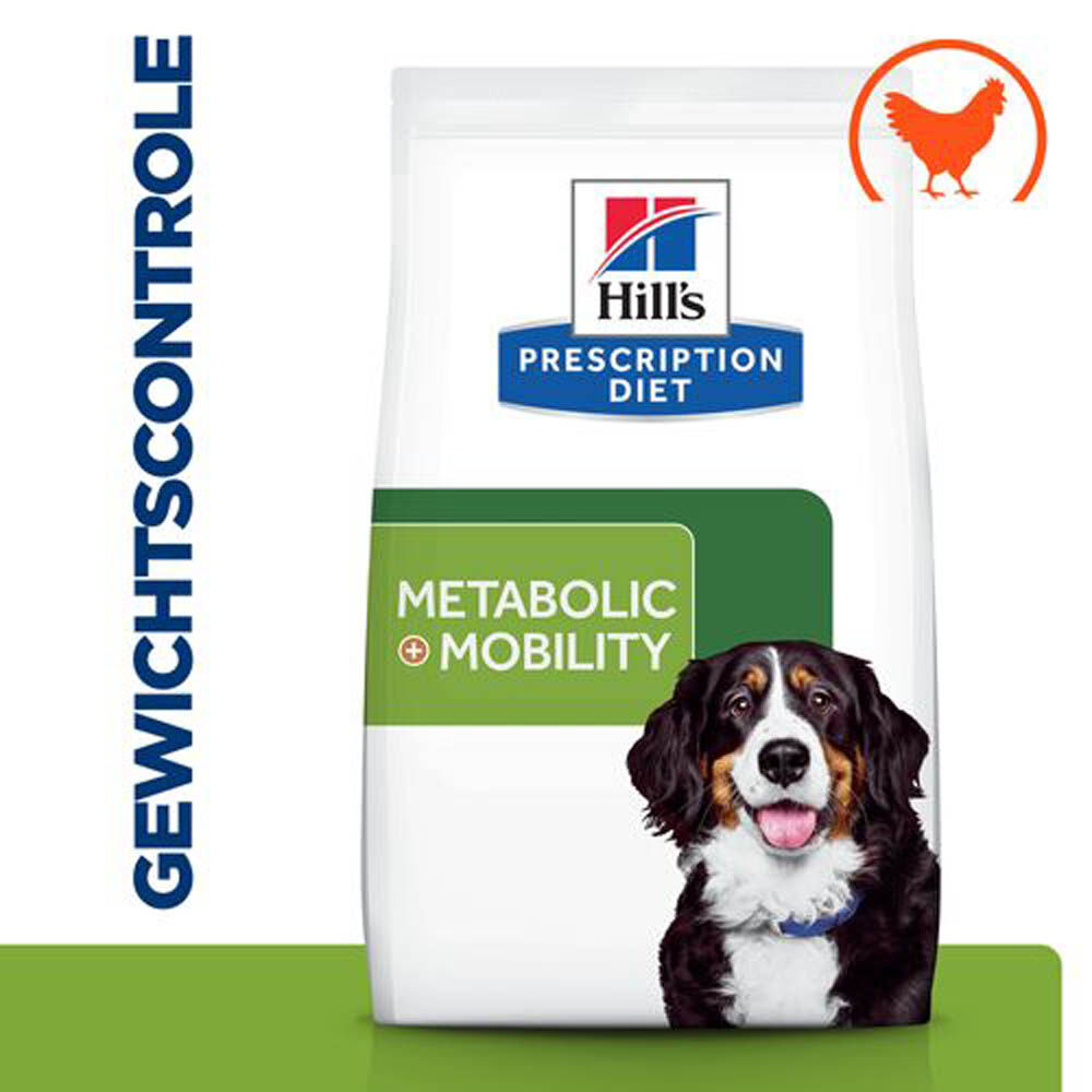 Hill's Prescription Diet Metabolic+Mobility j/d - Hondenvoer - Kip - 12 kg