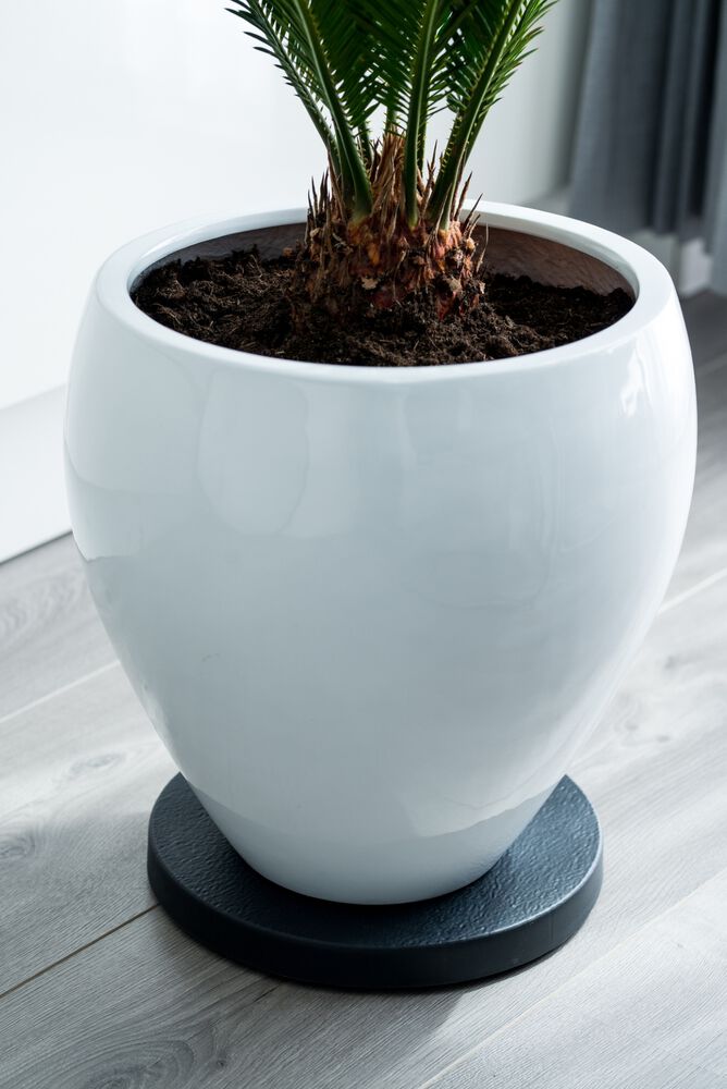 Nature - Plantentrolley - Antraciet - Ø 29cm -