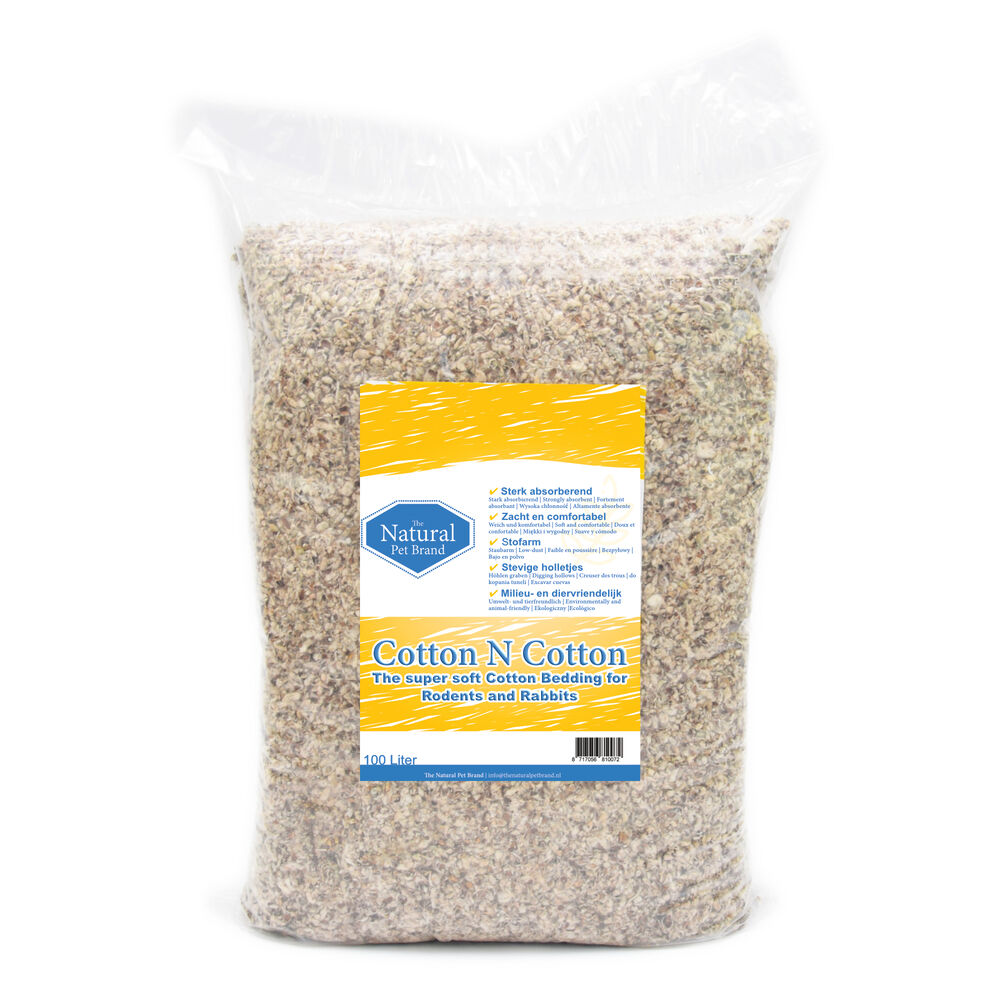 The Natural Pet Brand Cotton N Cotton - Bodembedekking The Natural Pet Brand Cotton N Cotton - Bodembedekking